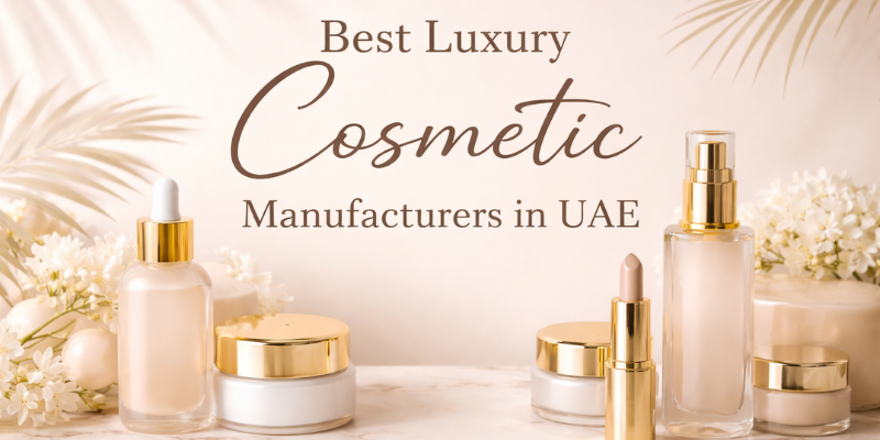 Luxury cosmetic manufacturing facility supporting UAE private label beauty brands