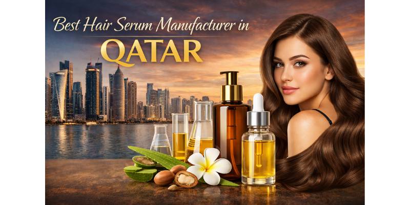 Hair serum manufacturing for Qatar beauty brands
